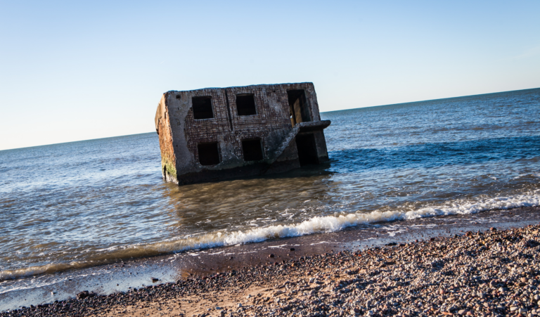 Como uma cidade afunda?